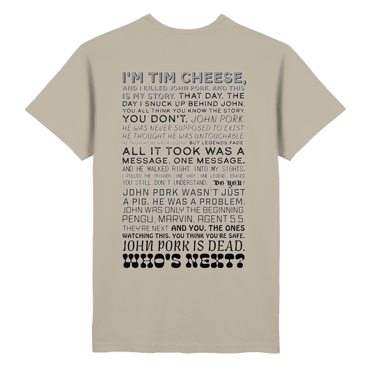 Tim Cheese - Heavy Cotton T-Shirt