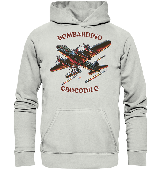 Comic Bombadino Crocodilo Basic Unisex Hoodie - Basic Unisex Hoodie