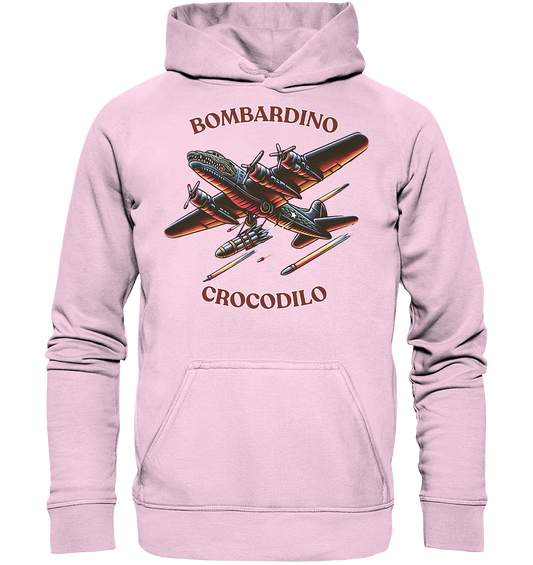 Comic Bombadino Crocodilo Basic Unisex Hoodie - Basic Unisex Hoodie