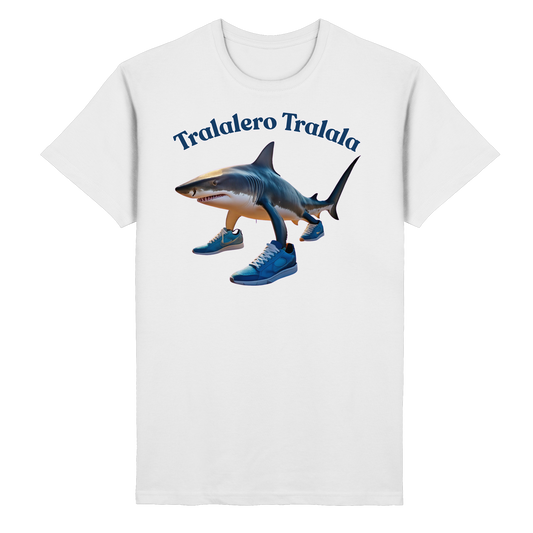 Tralalero Tralala Basic oversized Unisex T-shirt - Heavy Cotton T-Shirt